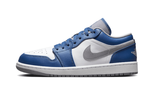 Air Jordan 1 Low True Blue - 553558-412 / 553560-412 - 1