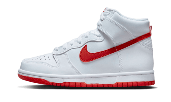 Nike Dunk High White Picante Red - DV0828-100 / DB2179-111 - 1