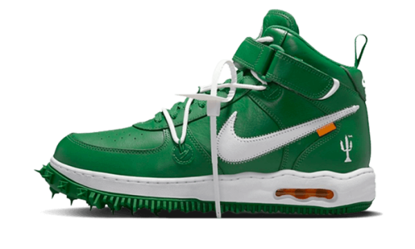 Nike Off-White Air Force 1 Mid SP Pine Green - DR0500-300 - 1