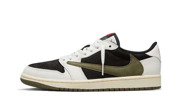 Air Jordan 1 Retro Low OG SP Travis Scott Olive - DZ4137-106 - 1