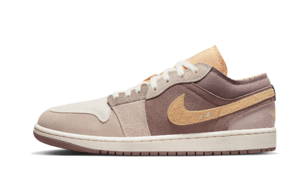 Air Jordan 1 Low SE Craft Sail Taupe Haze - DN1635-200 / DZ4465-200 - 1