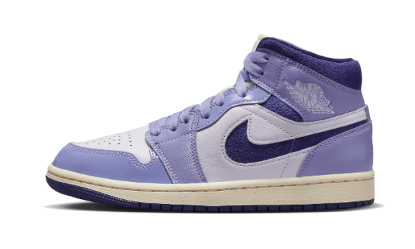 Air Jordan 1 Mid Purple Chenille - DZ3745-500 - 1