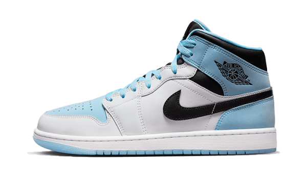 Air Jordan 1 Mid SE Ice Blue Black - DV1308-104 / DV1337-104 - 1