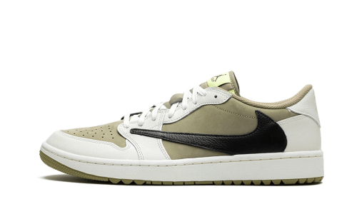 Air Jordan 1 Retro Low Golf Travis Scott Neutral Olive - FZ3124-200 - 1