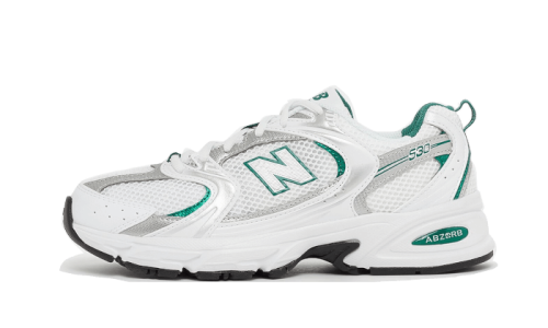 New Balance 530 White Silver Green - MR530AB - 1