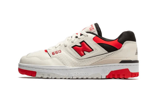 New Balance 550 Sea Salt True Red - BB550VTB - 1