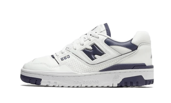 New Balance 550 White Dark Mercury - BBW550BA - 1