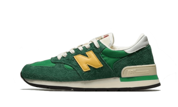 New Balance 990 V1 Made In USA Green Gold - M990GG1 - 1