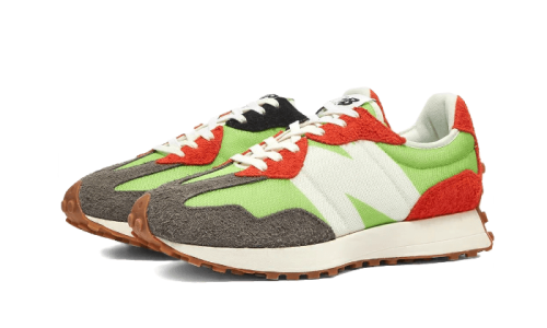 Alternative view of New Balance 327 Energy Lime