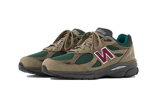 Alternative view of New Balance 990 V3 Made in USA Green Olive