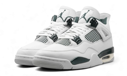 Alternative view of Air Jordan 4 Oxidized Green