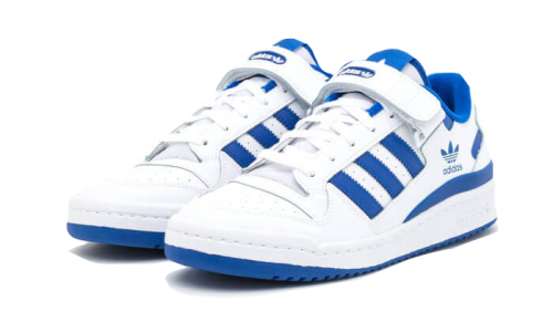 Alternative view of Adidas Forum Low White Royal Blue