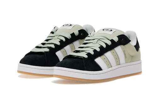 Alternative view of Adidas Campus 00s Halo Green Cloud White