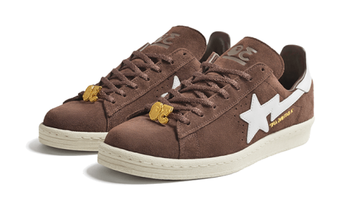 Alternative view of Adidas Campus 80s Bape Brown