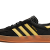 Adidas Gazelle Indoor Core Black Almost Yellow