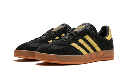 Alternative view of Adidas Gazelle Indoor Core Black Almost Yellow