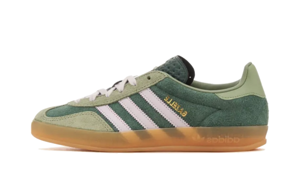 Adidas Gazelle Indoor Mineral Green Silver