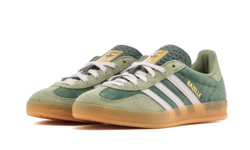 Alternative view of Adidas Gazelle Indoor Mineral Green Silver