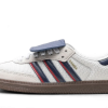 Adidas Samba LT Crystal White Dark Blue Gum
