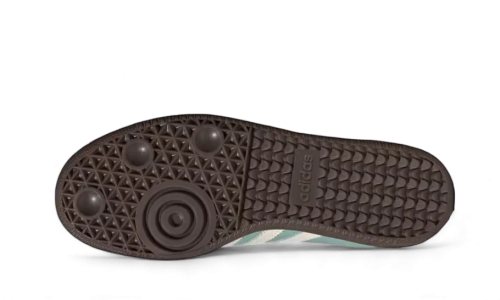 Alternative view of Adidas Samba OG Hazy Green Night Indigo