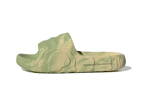 Adidas Adilette 22 Magic Lime St Desert Sand