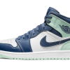 Air Jordan 1 Mid Mystic Navy Mint Foam