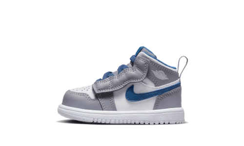 Air Jordan 1 Mid True Blue (Bébé) TD
