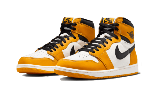 Alternative view of Air Jordan 1 Retro High OG Yellow Ochre
