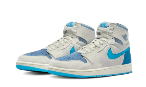 Alternative view of Air Jordan 1 Zoom CMFT 2 Dark Powder Blue