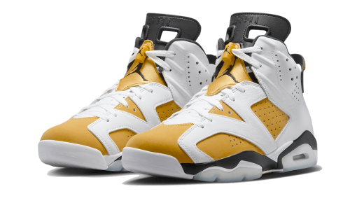 Alternative view of Air Jordan 6 Retro Yellow Ochre