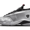 Air Jordan 14 Low Metallic Silver