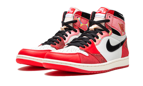 Alternative view of Air Jordan 1 High OG Spider-Man Across the Spider-Verse
