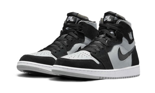 Alternative view of Air Jordan 1 Zoom CMFT Black Light Smoke Grey