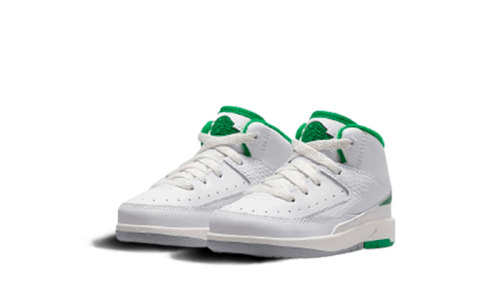 Alternative view of Air Jordan 2 Retro Lucky Green Bébé (TD)