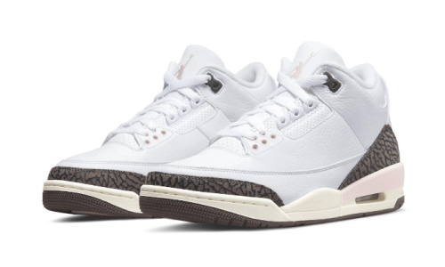 Alternative view of Air Jordan 3 Dark Mocha (Neapolitan)