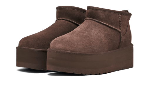 Alternative view of UGG Classic Ultra Mini Platform Chocolate