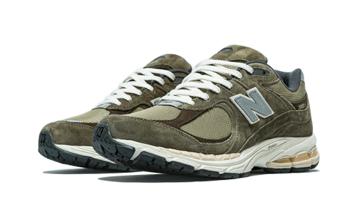 Alternative view of New Balance 2002R Olive Brown