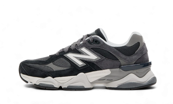 New Balance 9060 Black Phantom Magnet Silver Metallic