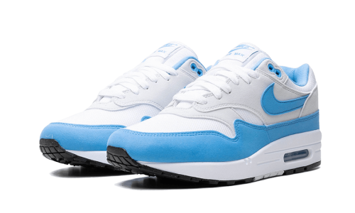 Alternative view of Nike Air Max 1 White University Blue