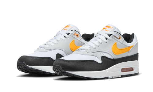 Alternative view of Nike Air Max 1 White University Gold