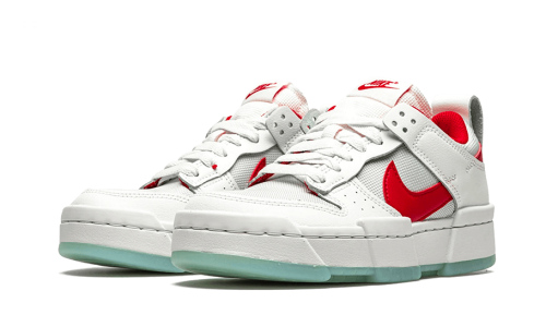 Alternative view of Nike Dunk Low Disrupt Gym Red