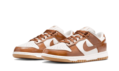 Alternative view of Nike Dunk Low LX Brown Ostrich