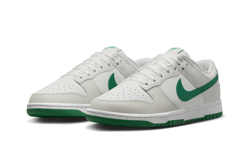 Alternative view of Nike Dunk Low Retro Summit White Malachite