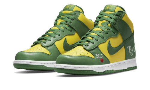 Alternative view of Nike SB Dunk High Supreme By Any Means Brazil