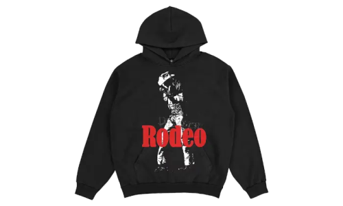 Travis Scott Rodeo Hoodie Black