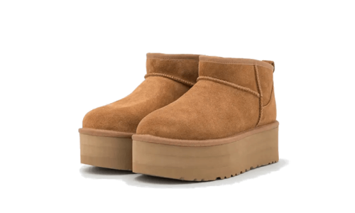 Alternative view of UGG Classic Ultra Mini Platform Chestnut