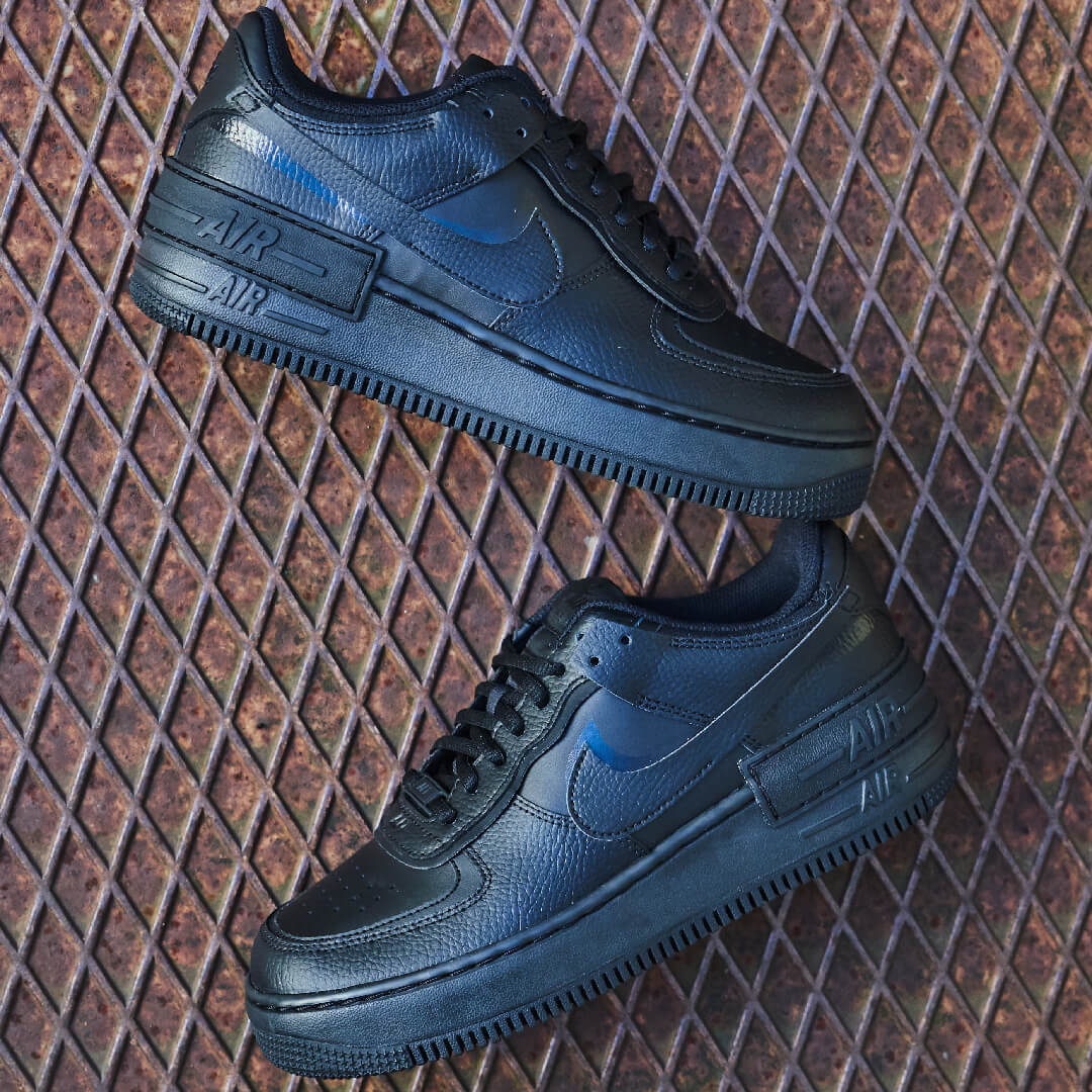 Nike Air Force 1 Shadow Triple Black - Image 4
