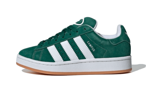 Adidas Campus 00s Dark Green Cloud White (Enfant)