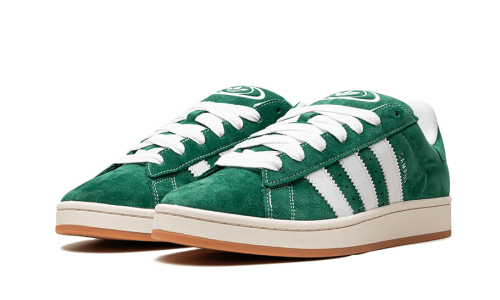 Alternative view of Adidas Campus 00s Dark Green Cloud White