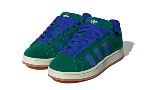 Alternative view of Adidas Campus 00s Dark Green Semi Lucid Blue
